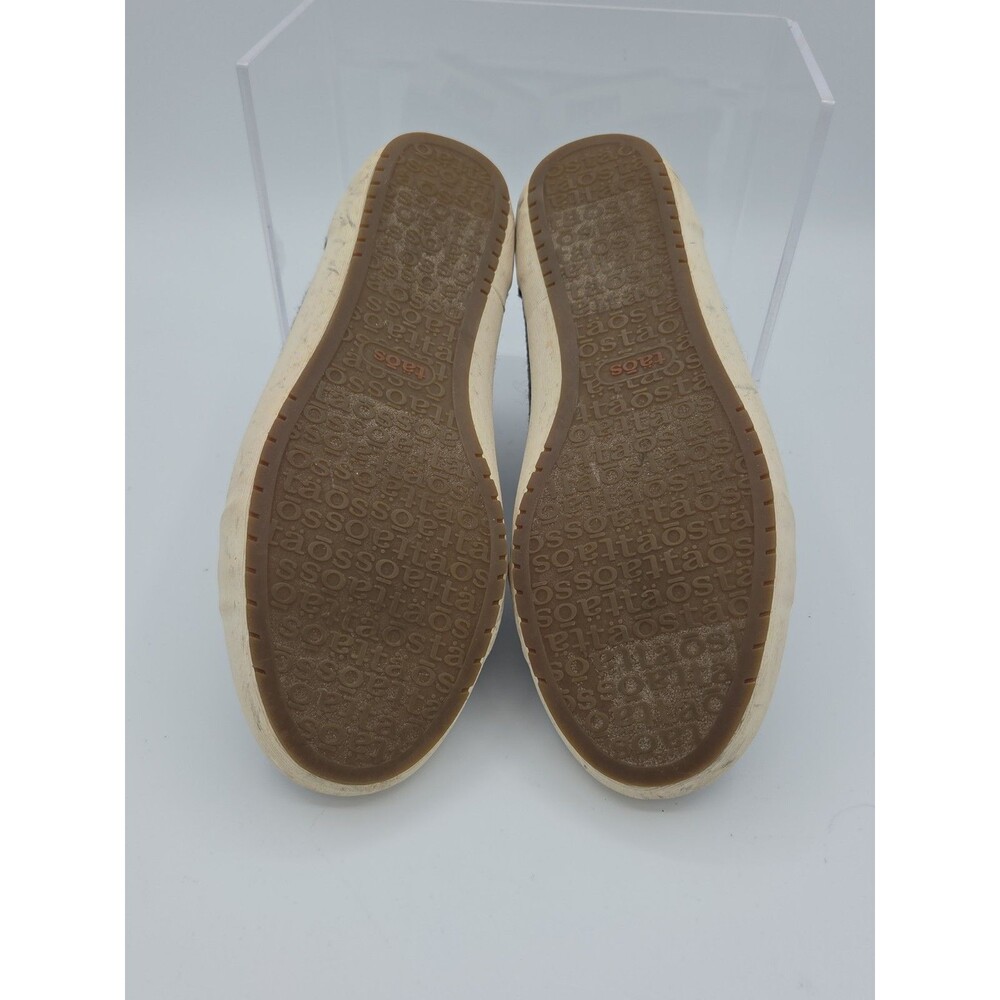 Taos Plaid Star Canvas Lace Up Sneakers Women's Size 9 Gray Blue Glen Check - Picture 7 of 8